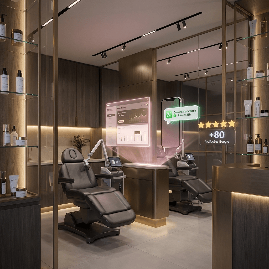 ClinicaBot Automação Estética